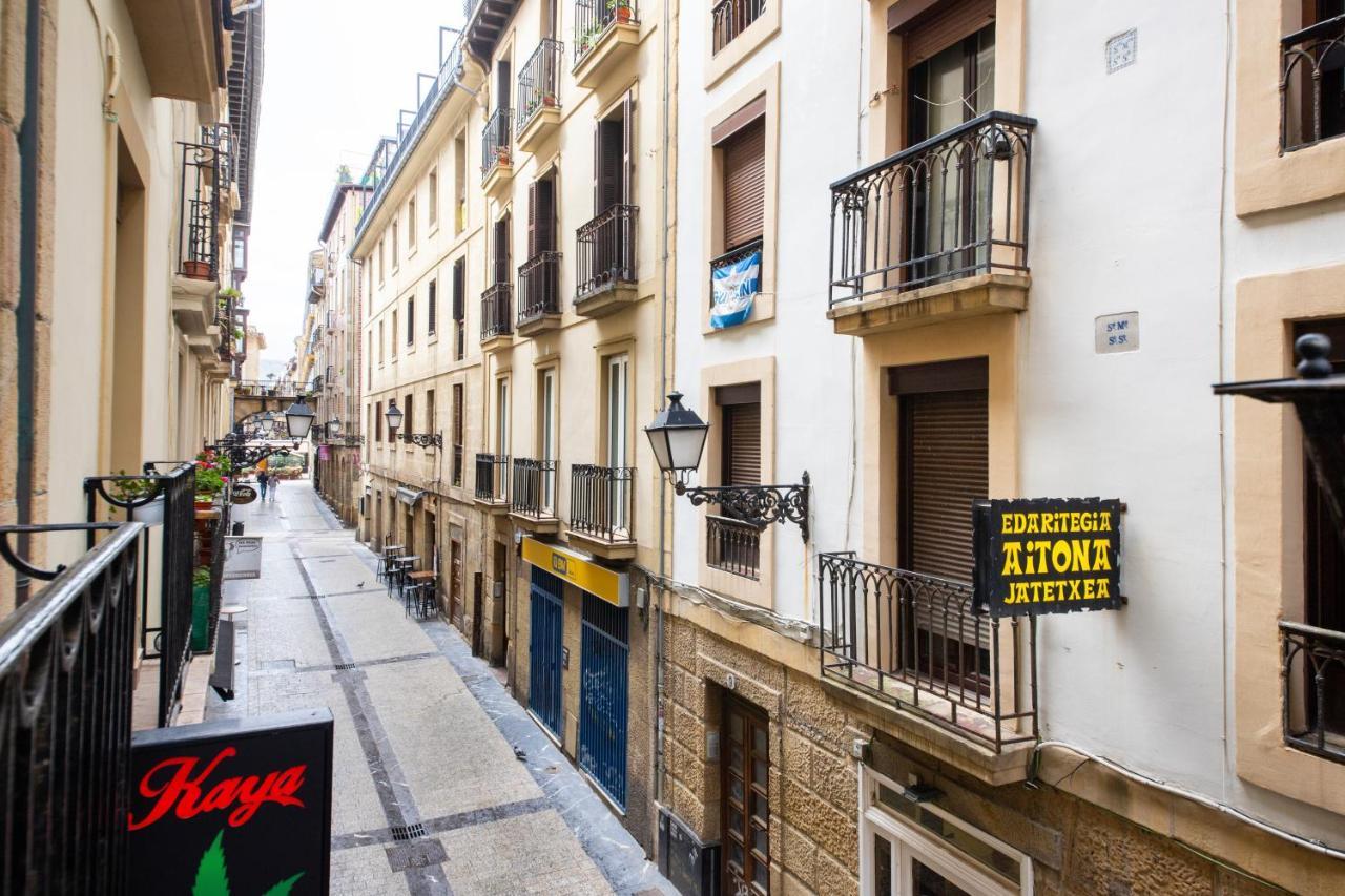 Spacious Central Old Town Apartment San Sebastián Zewnętrze zdjęcie